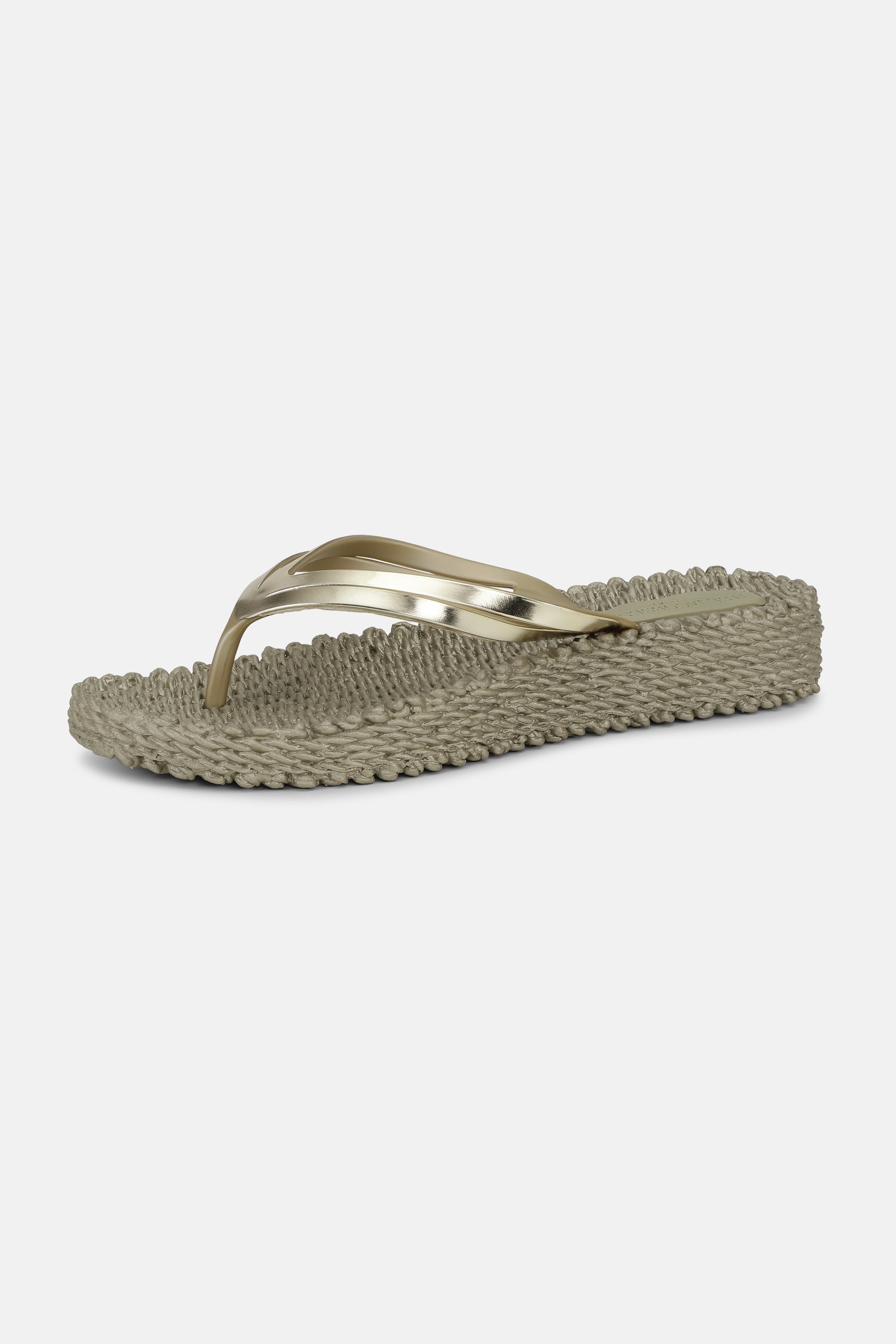 Platform Flip-flops Metallic - Platin